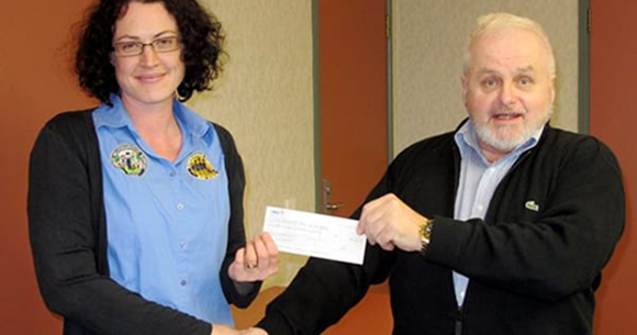Otago Neighbourhood Support donation acknowledgment